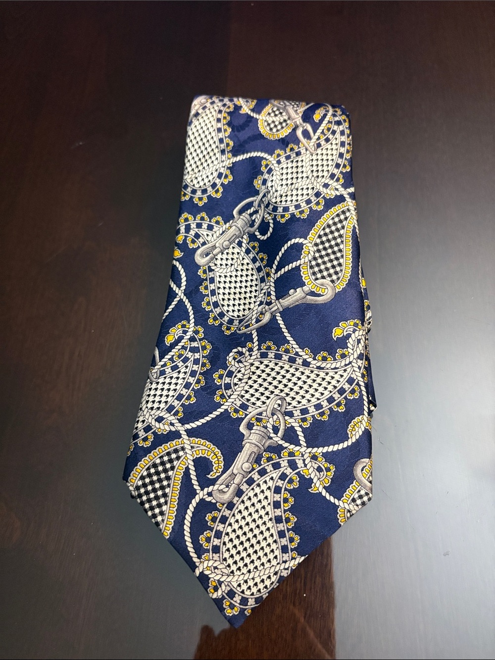 ✨ CELINE Paris Silk Tie – Vintage Designer Classic ✨